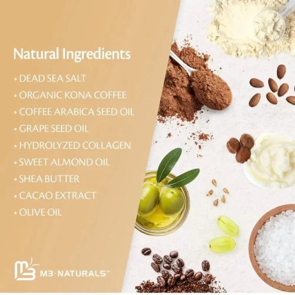 Arabica coffee body scrub by M3 Naturals Last One
